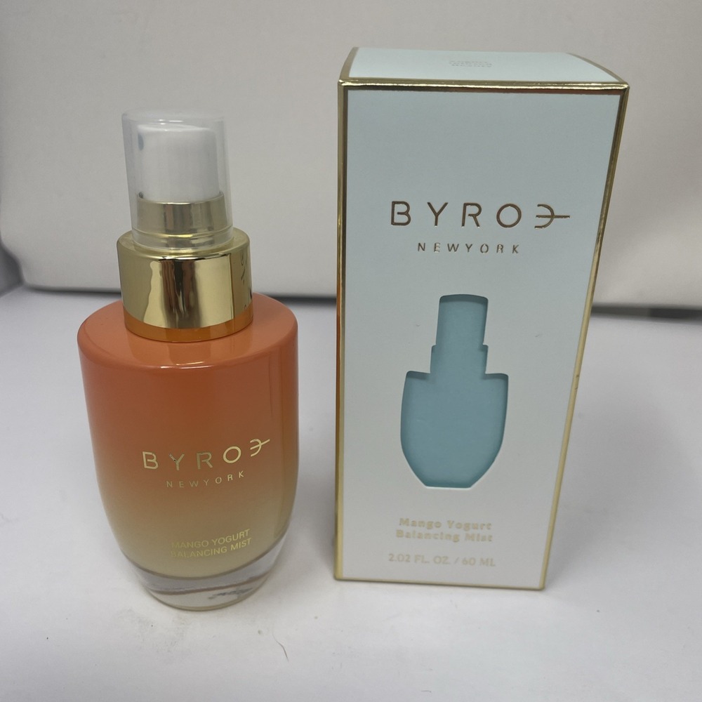 Byroe Mango Yogurt Balancing Mist 2.02 oz / 60 mL New In Box Vegan, Clean Beauty - Picture 6 of 9